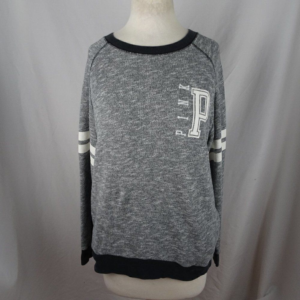 Victoria's Secret PINK Grey Sweatshirt with Pockets Size M